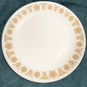 Corelle Golden Butterfly  Dinner Plate *Price is for 1 plate/ 4 available* pyrex